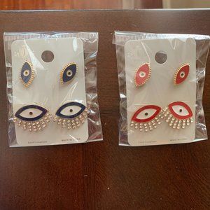 FASHION EYE EARRINGS
